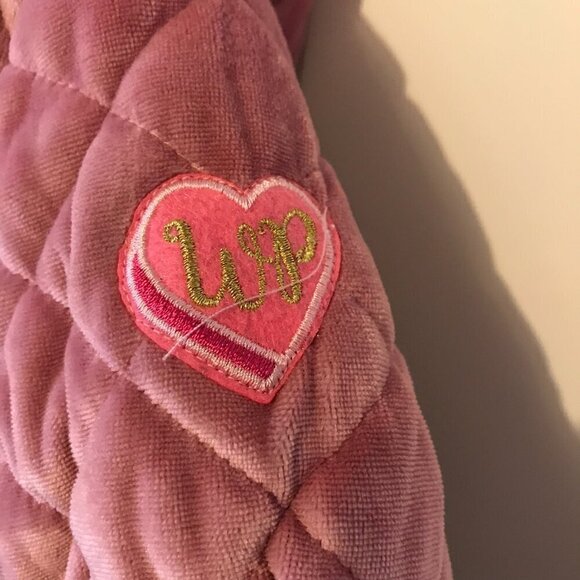 Weatherproof Infant pink quilted snow suit 6 to 9 months, super soft - Picture 4 of 8